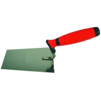 Maurerkelle rostfrei S-Hals Softgriff / 180 mm