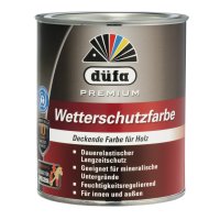 Düfa Premium Wetterschutzfarbe / Weiß / 2,5L