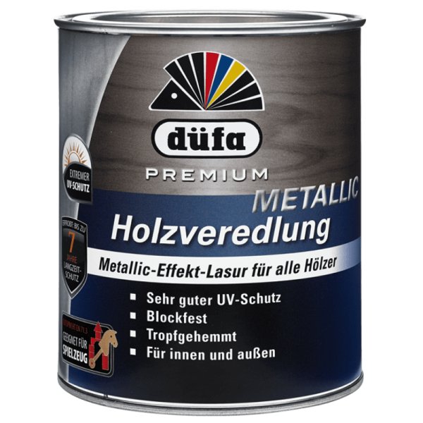 Düfa Premium Holzveredlung Metallic-Effekt / Platin / 750ml