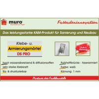 Muro Therm Sockel Klebe- u. Amierungsmörtel DS Pro / weiß...